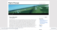 Desktop Screenshot of flightofpassage.net