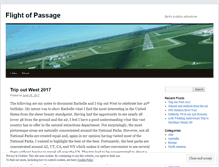 Tablet Screenshot of flightofpassage.net